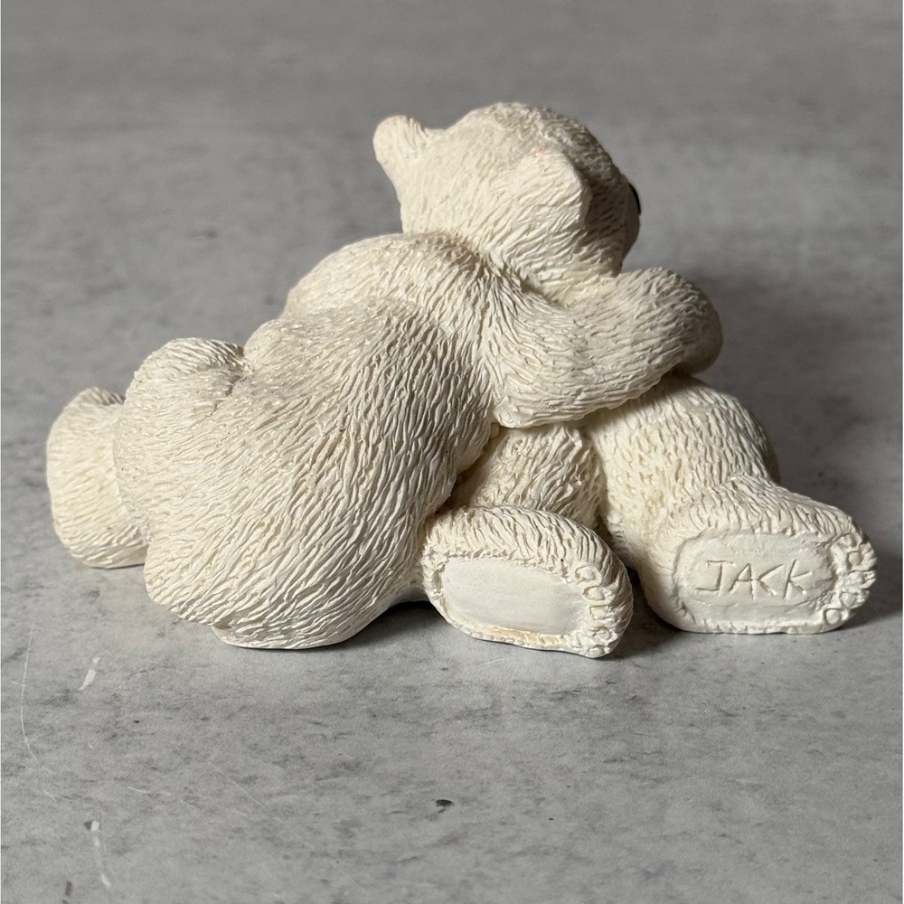 Alaska Polar Pals Jack Jill Polar Bear Resin Figurine Sculpture Twin Cubs Bears - Picture 3 of 15